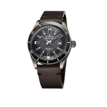 Đồng hồ Edox Skydiver Automatic Mặt Xám 80126 3VIN GDN Nam Chính hãng Sale giá Rẻ tại XaXi World