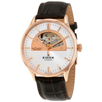 Đồng hồ Edox Les Vauberts Automatic Mặt Bạc 85014 37R AIR Nam Chính hãng Sale giá Rẻ tại XaXi World