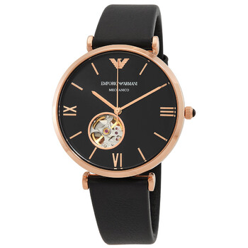Đồng hồ Emporio Armani Automatic Mặt Đen AR60064 Nam Chính hãng Sale giá Rẻ tại XaXi World