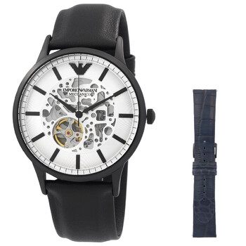 Đồng hồ Emporio Armani Automatic Mặt Bạc AR80060 Nam Chính hãng Sale giá Rẻ tại XaXi World