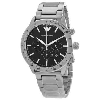 Đồng hồ Emporio Armani Chronograph Quartz Mặt Đen AR11241 Nam Chính hãng Sale giá Rẻ tại XaXi World