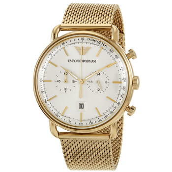 Đồng hồ Emporio Armani Chronograph Quartz Cream Dial AR11315 Nam Chính hãng Sale giá Rẻ tại XaXi World