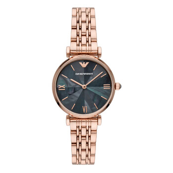 Đồng hồ Emporio Armani Gianni T-bar Quartz Grey Mặt Xà Cừ AR11401 Nữ Chính hãng Sale giá Rẻ tại XaXi World