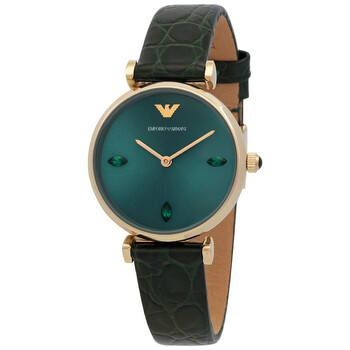 Đồng hồ Emporio Armani Quartz Mặt Xanh Lá AR11404 Unisex Chính hãng Sale giá Rẻ tại XaXi World