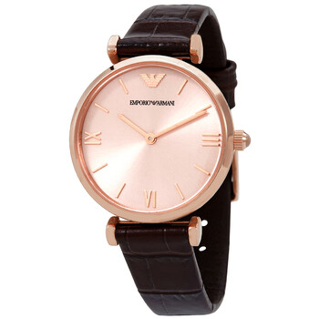 Đồng hồ Emporio Armani Quartz Pink Mặt Xà Cừ AR1911 Nữ Chính hãng Sale giá Rẻ tại XaXi World