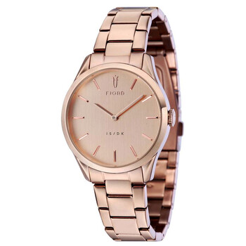 Đồng hồ Fjord Vendela Rose Gold-tone Dial FJ-6028-44 Nữ Chính hãng Sale giá Rẻ tại XaXi World