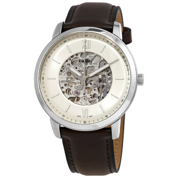 Đồng hồ Fossil Neutra Automatic Cream Skeleton Dial ME3184 Nam Chính hãng Sale giá Rẻ tại XaXi World