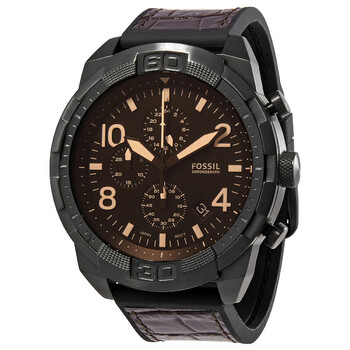 Đồng hồ Fossil Bronson Chronograph Quartz Mặt Nâu FS5713 Nam Chính hãng Sale giá Rẻ tại XaXi World