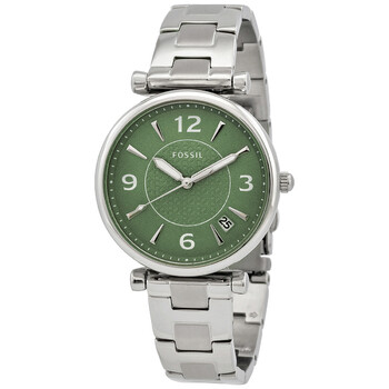 Đồng hồ Fossil Carlie Quartz Mặt Xanh Lá ES5157 Nữ Chính hãng Sale giá Rẻ tại XaXi World