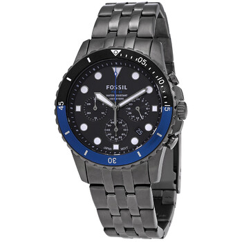 Đồng hồ Fossil FB-01 Chronograph Quartz Mặt Đen FS5835 Nam Chính hãng Sale giá Rẻ tại XaXi World