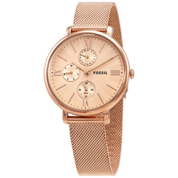 Đồng hồ Fossil Jacqueline Chronograph Quartz Mặt Hồng ES5098 Nữ Chính hãng Sale giá Rẻ tại XaXi World
