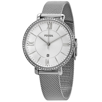 Đồng hồ Fossil JACQUELINE Quartz Crystal Mặt Bạc ES4627 Nữ Chính hãng Sale giá Rẻ tại XaXi World