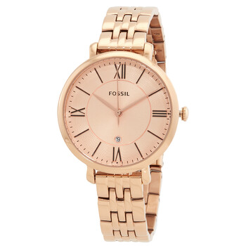 Đồng hồ Fossil Jacqueline Quartz Rose Mặt Vàng ES5252SET Nữ Chính hãng Sale giá Rẻ tại XaXi World
