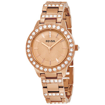 Đồng hồ Fossil Jesse Crystal Rose Mặt Vàng ES3020 Nữ Chính hãng Sale giá Rẻ tại XaXi World