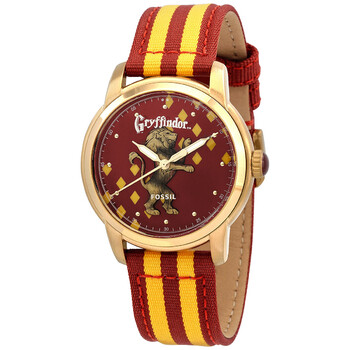 Đồng hồ Fossil Limited Edition Harry Potter Gryffindor Quartz Red Dial LE1158 Nam Chính hãng Sale giá Rẻ tại XaXi World