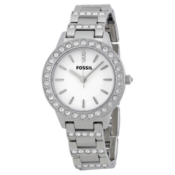Đồng hồ Fossil Glitz Mặt Trắng Stainless Steel ES2362 Nữ Chính hãng Sale giá Rẻ tại XaXi World