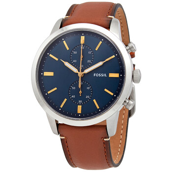 Đồng hồ Fossil Townsman Chronograph Mặt Xanh FS5279 Nam Chính hãng Sale giá Rẻ tại XaXi World
