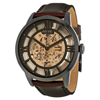 Đồng hồ Fossil Townsman Automatic Brown Skeleton Dial ME3098 Nam Chính hãng Sale giá Rẻ tại XaXi World