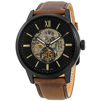 Đồng hồ Fossil Townsman Automatic Black Skeleton Dial ME3155 Nam Chính hãng Sale giá Rẻ tại XaXi World