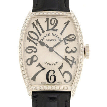 Đồng hồ Franck Muller Color Dreams Automatic Diamond Mặt Trắng 5850SCD1R(AC)-BKSTRAP Nữ Chính hãng Sale giá Rẻ tại XaXi World