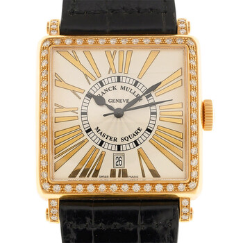 Đồng hồ Franck Muller Master Square Automatic Diamond Mặt Trắng 6000HSCDTRELRD1R(5N) Nữ Chính hãng Sale giá Rẻ tại XaXi World