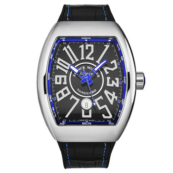 Đồng hồ Franck Muller Vanguard Automatic Mặt Đen 45SCBLKBLUCNCPT Nam Chính hãng Sale giá Rẻ tại XaXi World
