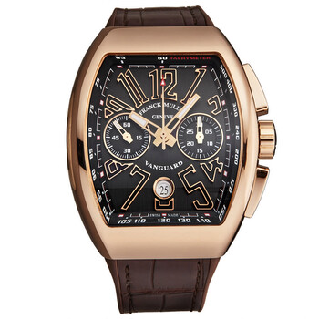 Đồng hồ Franck Muller Vanguard Chronograph Automatic Mặt Nâu 45CCGLDBRNGLD1 Nam Chính hãng Sale giá Rẻ tại XaXi World
