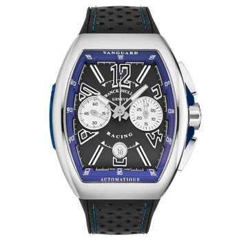 Đồng hồ Franck Muller Vanguard Racing Chronograph Automatic Mặt Đen 45CCBLKBLU Nam Chính hãng Sale giá Rẻ tại XaXi World