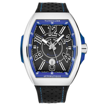 Đồng hồ Franck Muller Vanguard Racing Automatic Mặt Đen 45SCRACINGBLKBU Nam Chính hãng Sale giá Rẻ tại XaXi World