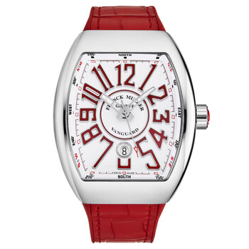 Đồng hồ Franck Muller Vanguard Automatic Mặt Trắng 45SCWHTWHTRED Nam Chính hãng Sale giá Rẻ tại XaXi World