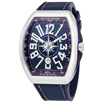 Đồng hồ Franck Muller Vanguard Yachting Automatic Mặt Xanh 45SCYACHTBLU Nam Chính hãng Sale giá Rẻ tại XaXi World