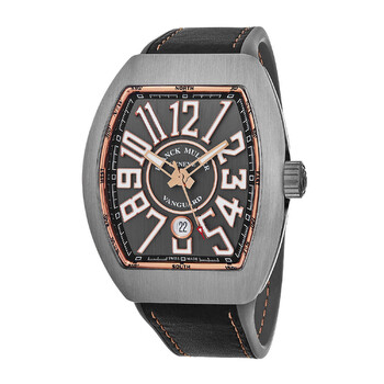 Đồng hồ Franck Muller Vanguard Automatic Mặt Xám 45SCBLKBLKGRY Nam Chính hãng Sale giá Rẻ tại XaXi World