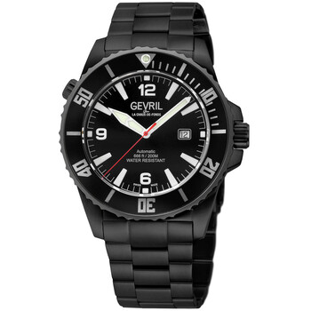 Đồng hồ Gevril Canal Street Automatic Mặt Đen 46603B Nam Chính hãng Sale giá Rẻ tại XaXi World