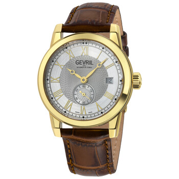 Đồng hồ Gevril Madison Automatic Mặt Bạc 2505L Nam Chính hãng Sale giá Rẻ tại XaXi World
