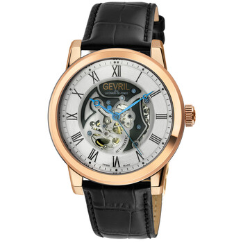 Đồng hồ Gevril Vanderbilt Silver-tone Dial 22694 Nam Chính hãng Sale giá Rẻ tại XaXi World
