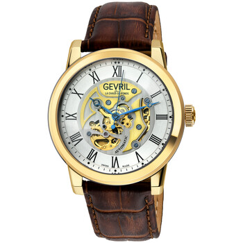Đồng hồ Gevril Vanderbilt Silver-tone Dial 22695 Nam Chính hãng Sale giá Rẻ tại XaXi World