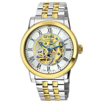 Đồng hồ Gevril Vanderbilt Silver-tone Dial 22696B Nam Chính hãng Sale giá Rẻ tại XaXi World