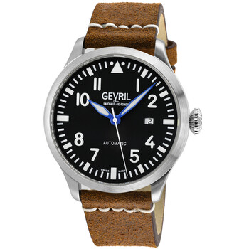 Đồng hồ Gevril Vaughn Automatic Mặt Đen 43504 Nam Chính hãng Sale giá Rẻ tại XaXi World