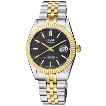 Đồng hồ Gevril West Village Automatic Mặt Đen 48903 Nam Chính hãng Sale giá Rẻ tại XaXi World