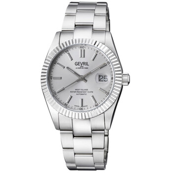 Đồng hồ Gevril West Village Automatic Mặt Bạc 48922 Nam Chính hãng Sale giá Rẻ tại XaXi World