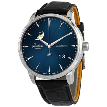 Đồng hồ Glashutte Original Senator Excellence Panorama Date Moonphase Automatic Mặt Xanh 1-36-04-04-02-30 Nam Chính hãng Sale giá Rẻ tại XaXi World