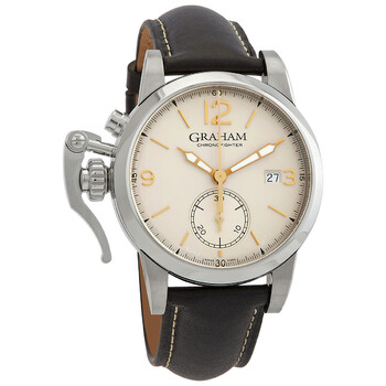 Đồng hồ Graham Chronofighter 1695 Chronograph Automatic Mặt Trắng 2CXAS.S03A Nam Chính hãng Sale giá Rẻ tại XaXi World