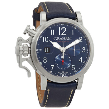 Đồng hồ Graham Chronofighter Grand Vintage Automatic Mặt Xanh 2CVDS.U18A Nam Chính hãng Sale giá Rẻ tại XaXi World