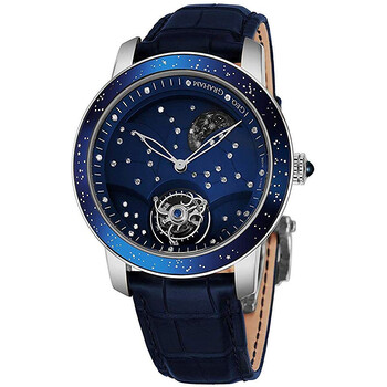 Đồng hồ Graham Geo The Moon Tourbillon Mặt Xanh Limited Edition 2GGAW.U01B Nam Chính hãng Sale giá Rẻ tại XaXi World