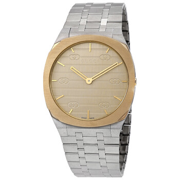 Đồng hồ Gucci 25H Quartz Mặt Sâm Banh YA163405 Nam Chính hãng Sale giá Rẻ tại XaXi World