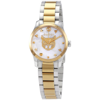 Đồng hồ Gucci G-Timeless Quartz Mặt Xà Cừ YA1265012 Nữ Chính hãng Sale giá Rẻ tại XaXi World