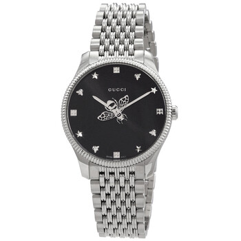 Đồng hồ Gucci G-Timeless Quartz Mặt Đen YA1264154 Unisex Chính hãng Sale giá Rẻ tại XaXi World
