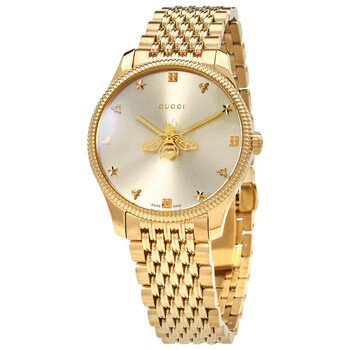 Đồng hồ Gucci G-Timeless Quartz Mặt Bạc YA1264155 Nữ Chính hãng Sale giá Rẻ tại XaXi World
