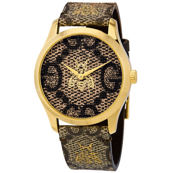 Đồng hồ Gucci G-Timeless GG Supreme Canvas Dial YA1264068 Unisex Chính hãng Sale giá Rẻ tại XaXi World