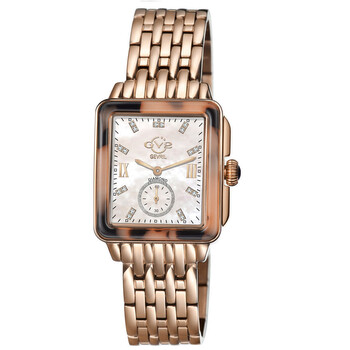 Đồng hồ Gv2 By Gevril Bari Tortoise Diamond Mặt Xà Cừ 9245B Nữ Chính hãng Sale giá Rẻ tại XaXi World